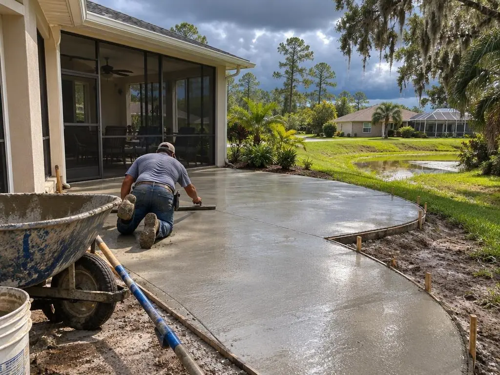 Concrete Patios & Walkways in Gainesville, FL