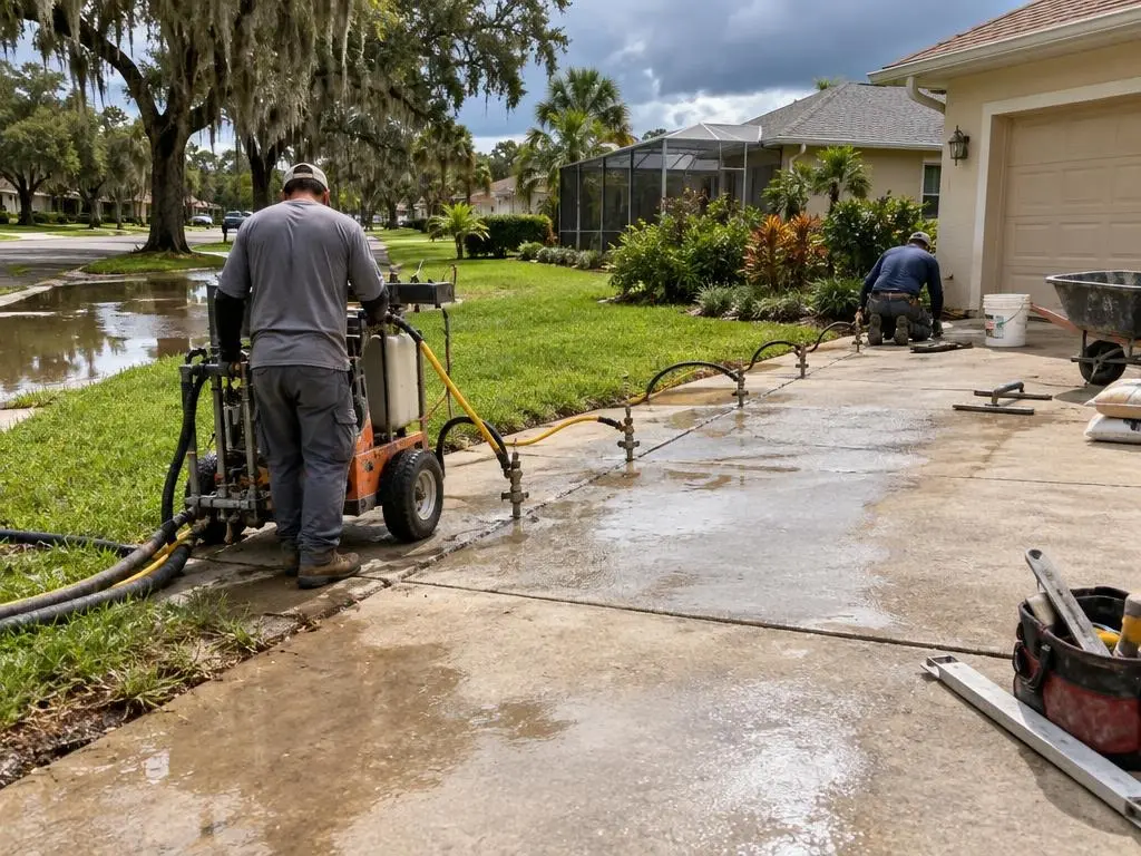 Concrete Repair & Leveling in Gainesville, FL