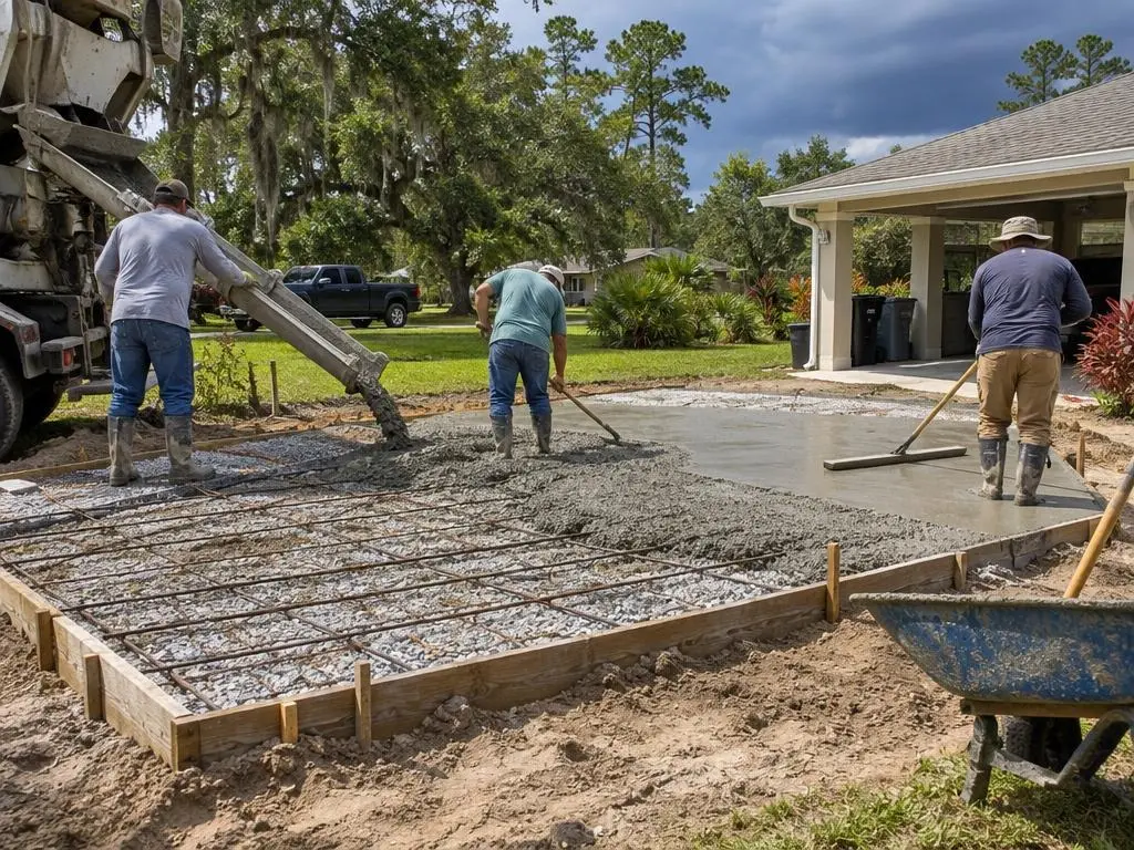 Concrete Slabs & Pads in Gainesville, FL