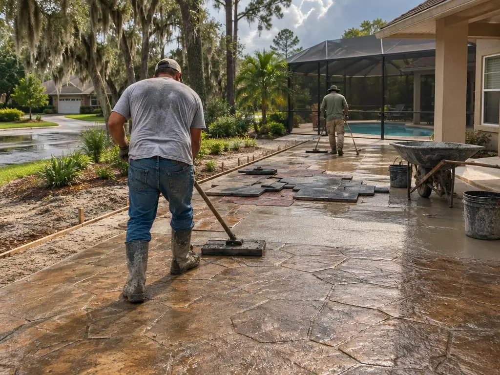 Stamped & Decorative Concrete in Gainesville, FL